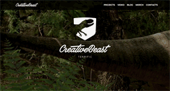 Desktop Screenshot of creativebeast.net